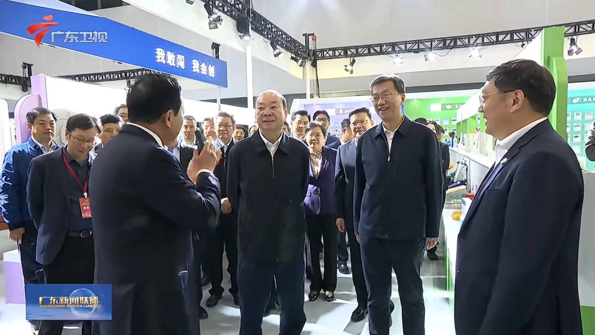 中央政治局委员、广东省委书记黄坤明，教育部部长怀进鹏，华南理工大学党委书记章熙春、校长唐洪武指导艾目易，推动高端医疗装备自主可控